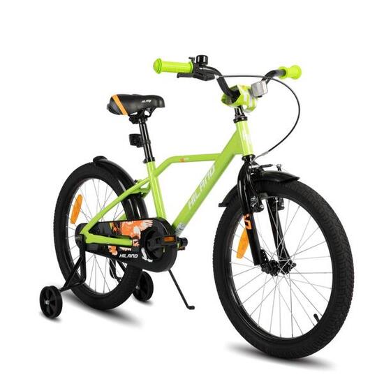 Garçon vélo vélo enfant 12/14/16/20", roulettes, double frein, 3-10 ans