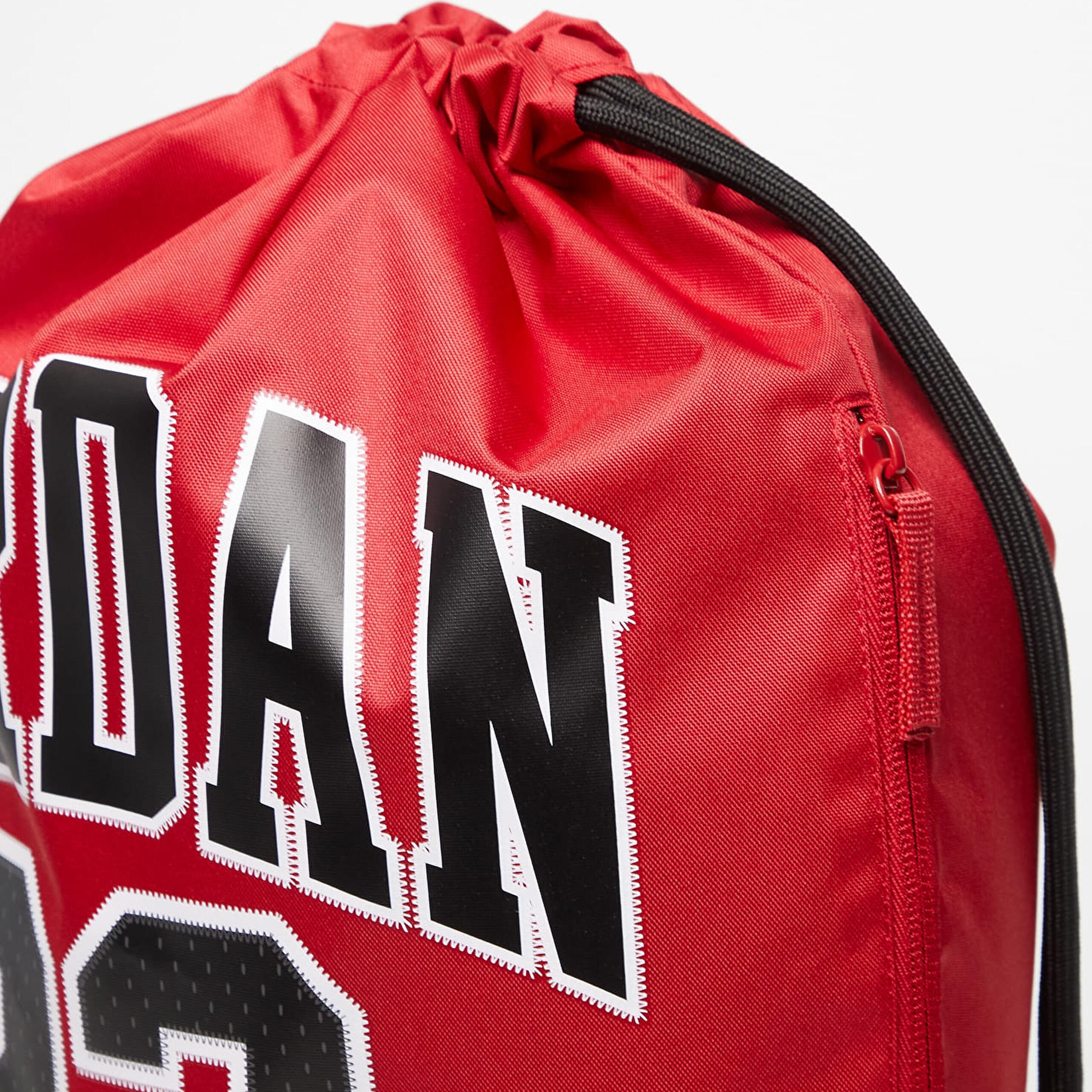 Worek szkolny gimnastyczny Air Jordan Jersey Gym Sack Red 5/6