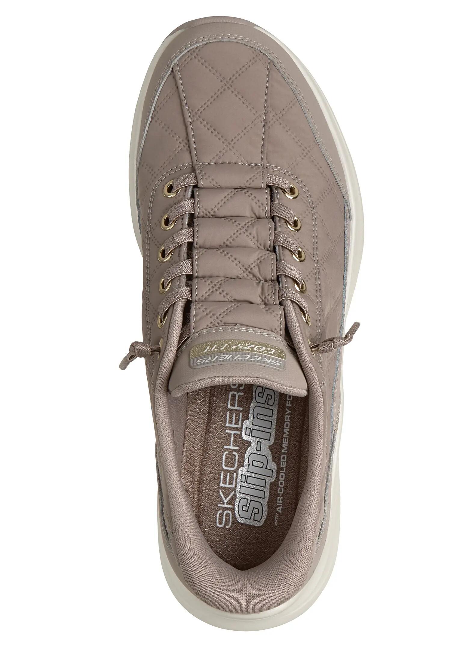 Skechers Damen Slip-ins Sneaker Contour Foam Cozy Fit 150413 TPE Beige 4/5