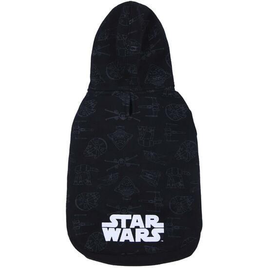 Star Wars Darth Vader Hunde-Hoodie, gebürstete Baumwolle mit schwarzer Kapuze 2/6