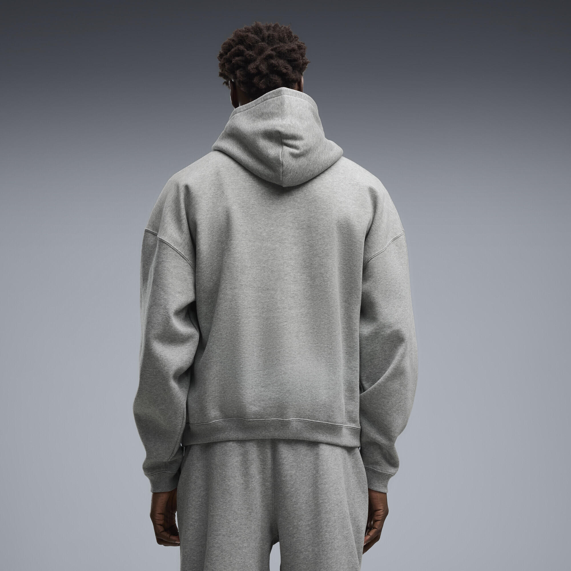 Hoodie de basketball décontracté en polaire Fundamentals Homme PUMA 3/5