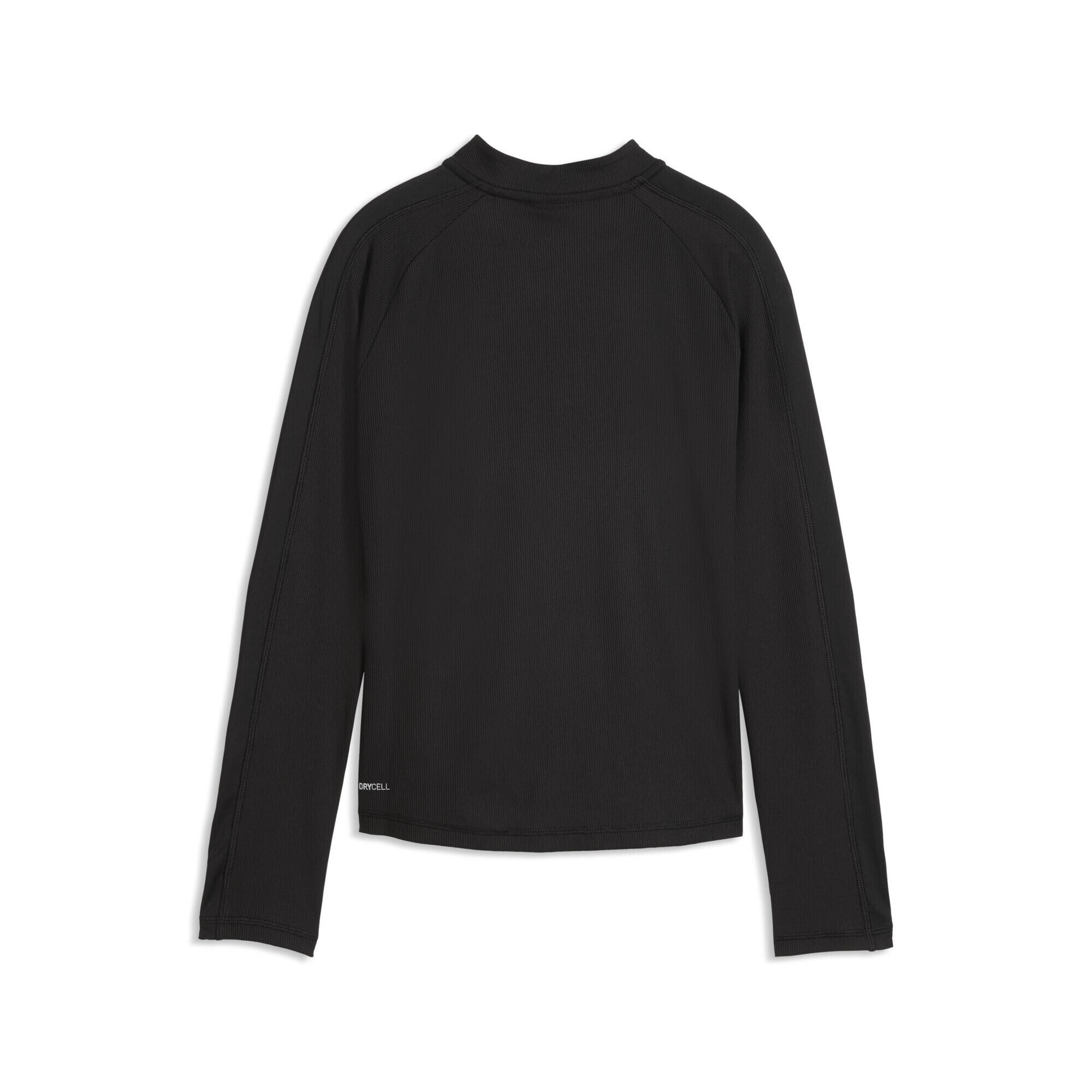 T-shirt de manga comprida justa Train All Day Essentials para menina PUMA 5/5