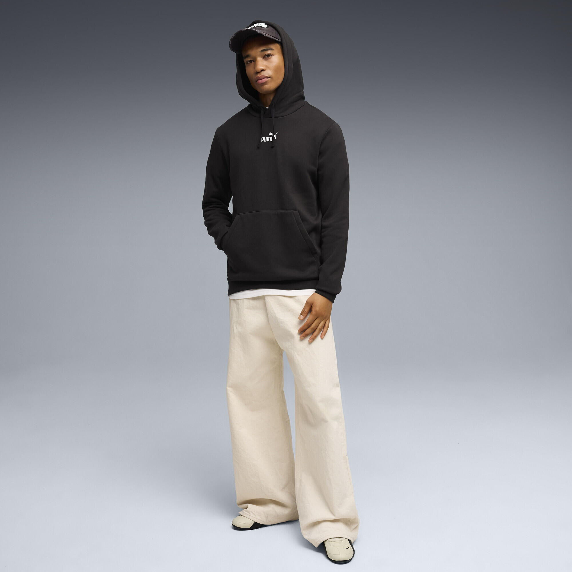 Essentials No.1 Logo Fleece Hoodie Herren PUMA 4/5