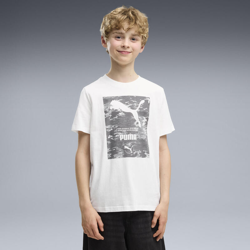 Tricou PUMA Sport Camo Graphic băieți PUMA