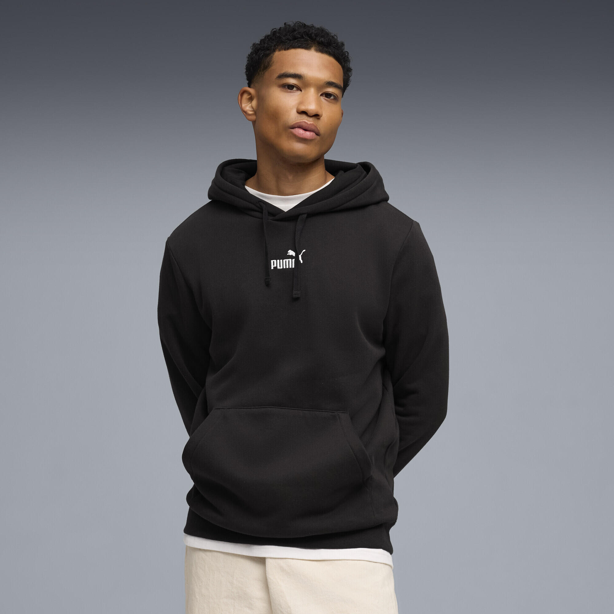 Essentials No.1 Logo Fleece Hoodie Herren PUMA 2/5
