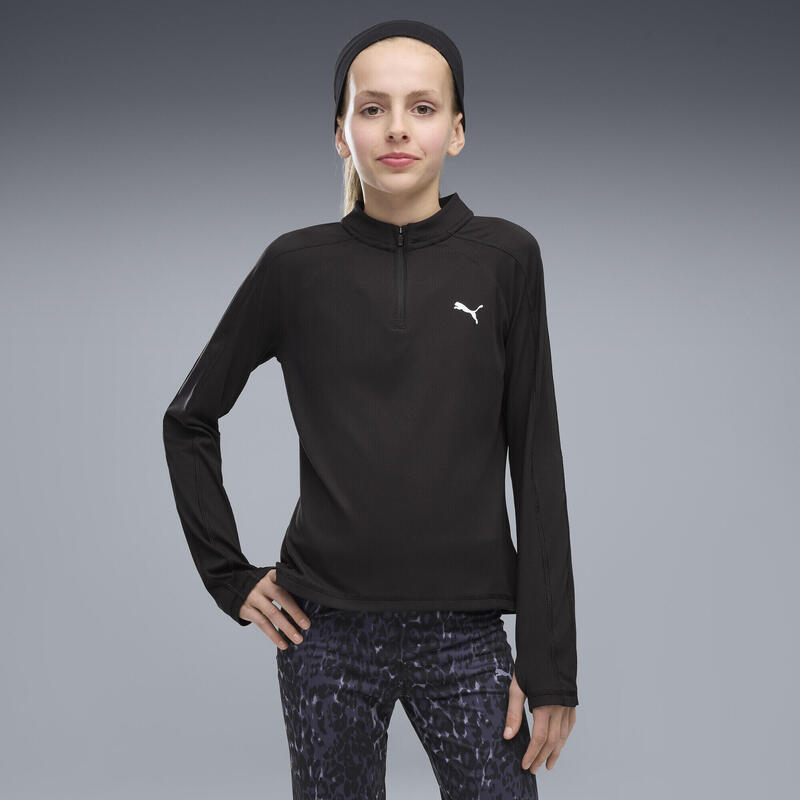 Bluză cu mânecă lungă pentru fete PUMA Train All Day Essentials Slim