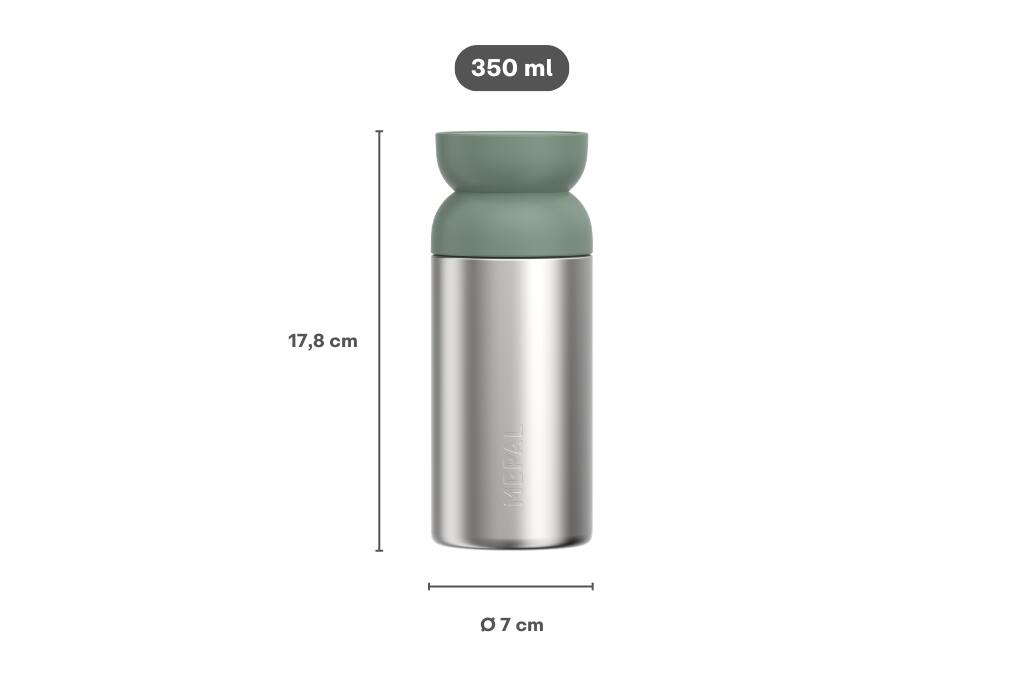 Mepal Ellipse 350 ml Isolierter Kaffeebecher - Vivid blue 3/7