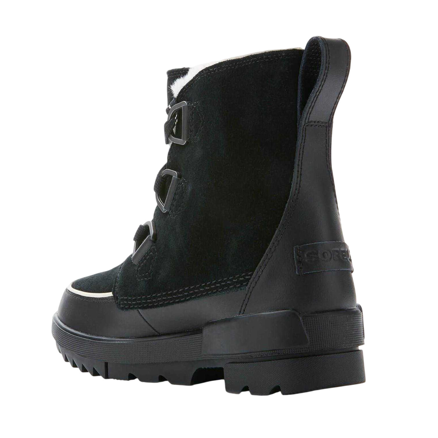 Winterstiefel für , Leder Damen Schwarz 2/4