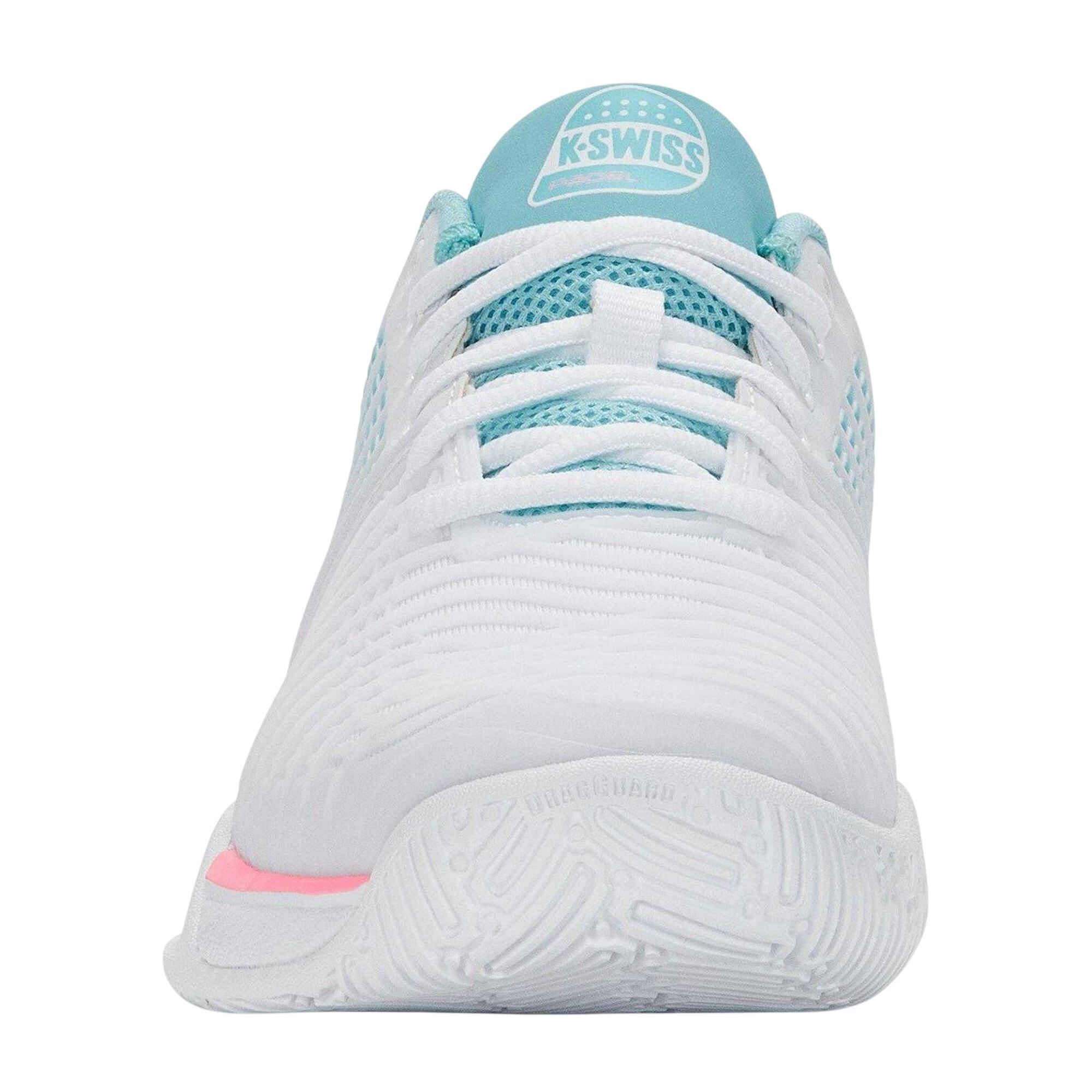 Scarpe Da PadelDonna K-Swiss Express Light 3 Bianco Rosa Fluo 4/4
