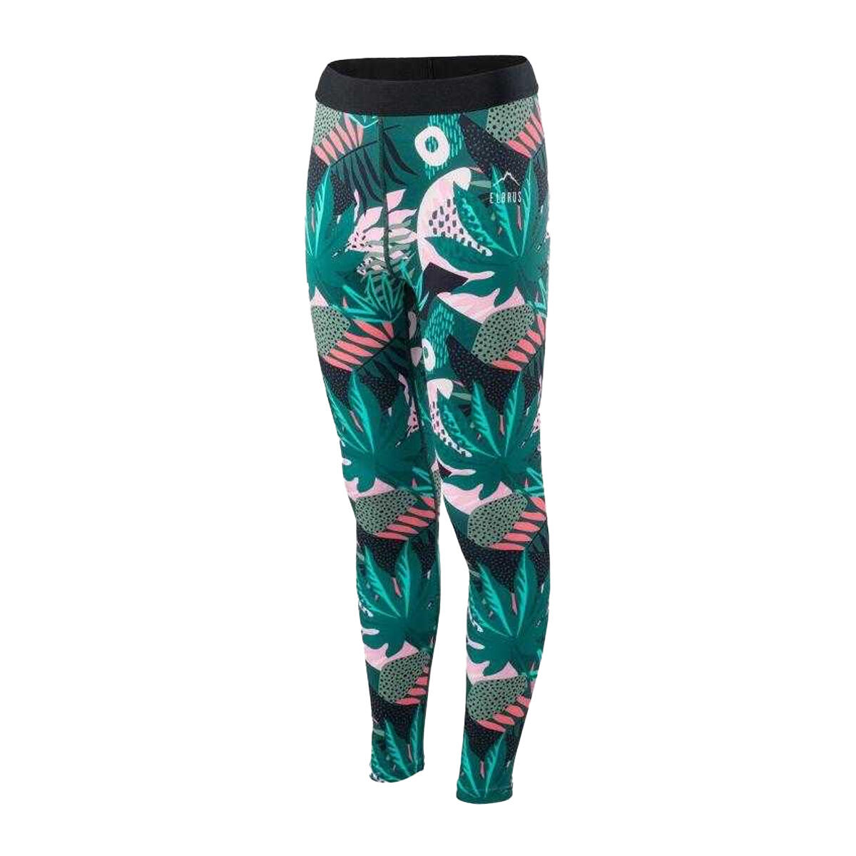 Leggings Nanna Diseño Hojas Tropicales Niñas Multicolor 3/3