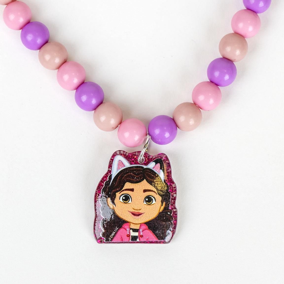 Ensemble d'accessoires pour cheveux roses et lilas pour enfants de la maison de 5/5