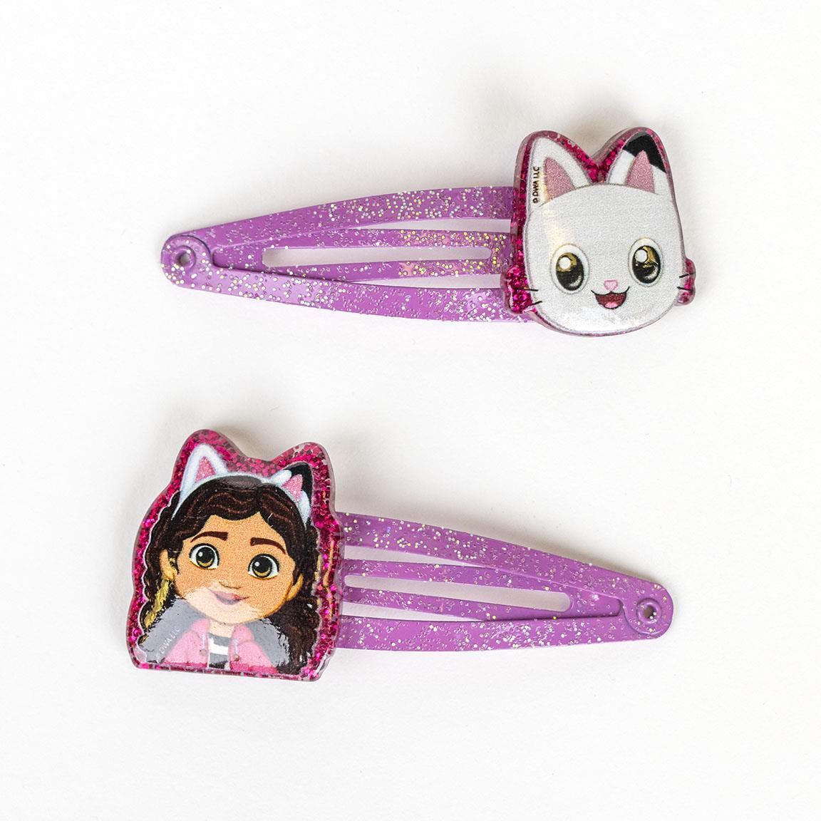 Ensemble d'accessoires pour cheveux roses et lilas pour enfants de la maison de 4/5