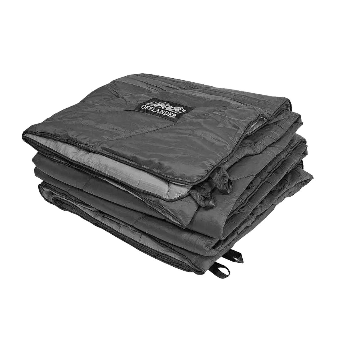 Couverture Camping Motif/style Logo (Gris) 2/5