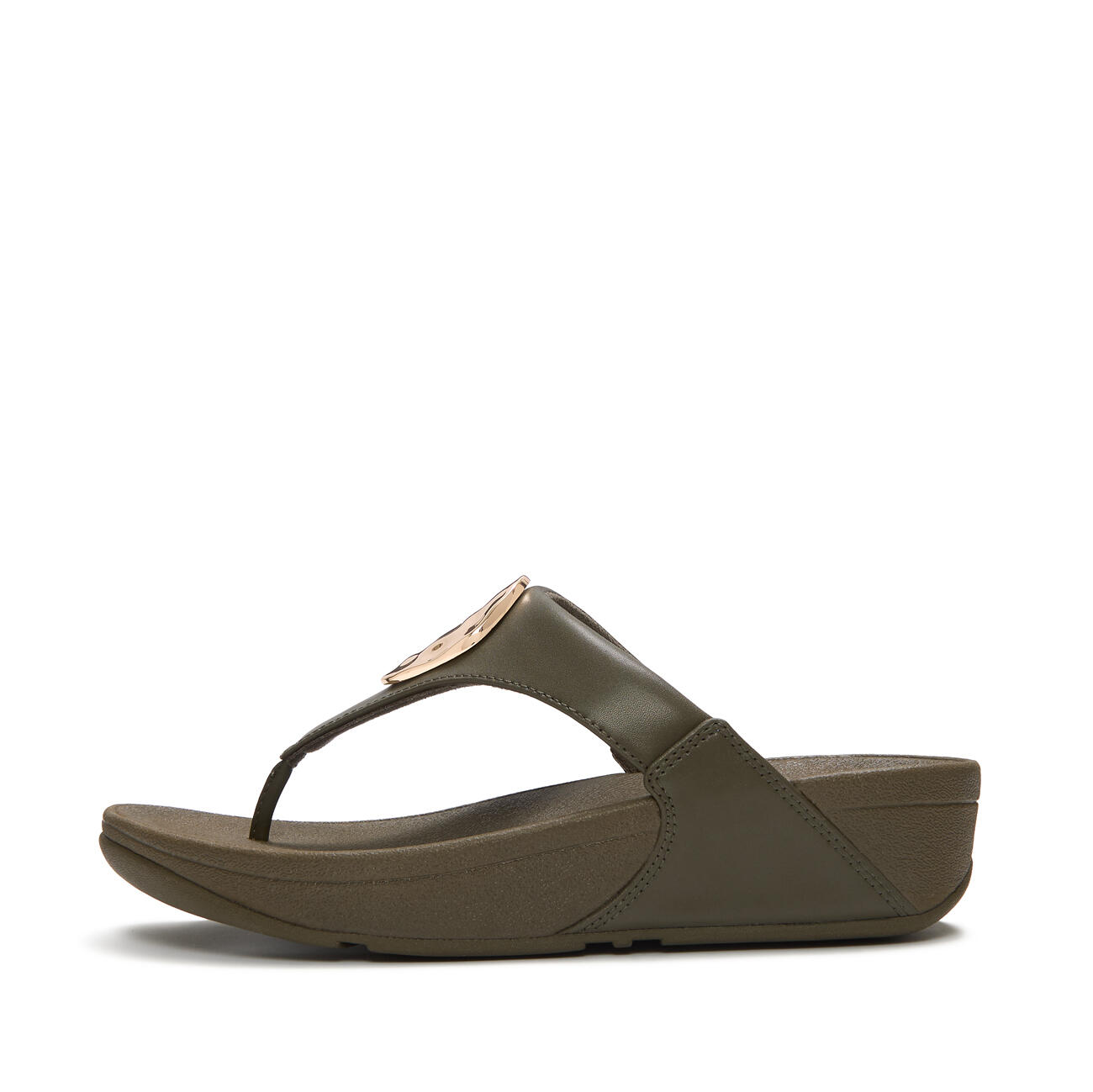 FITFLOP Lulu Adornment Teenslippers  OLIJFGROEN 41 3/7