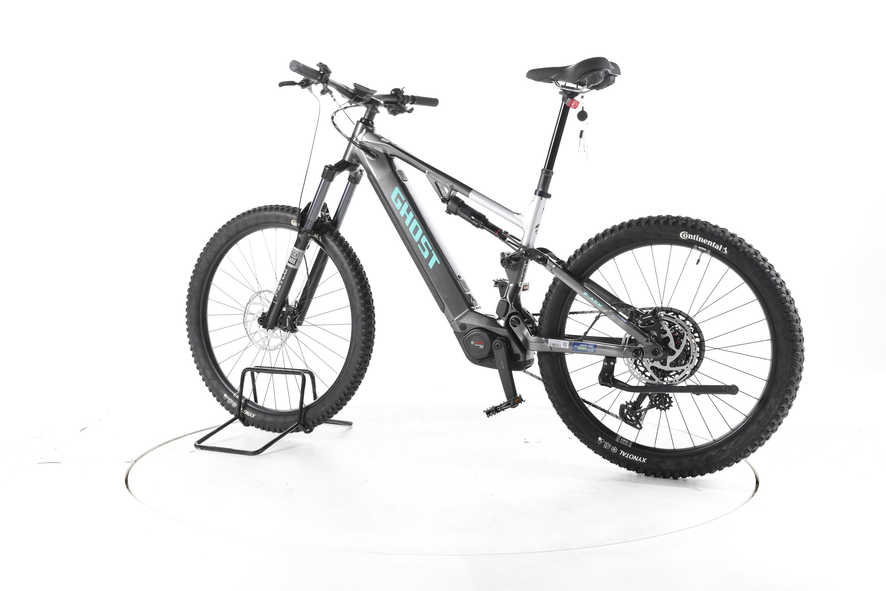 Tweedehands - Ghost E-ASX 130 Universal E-Bike Fully 2024 - Zeer goed 7/7