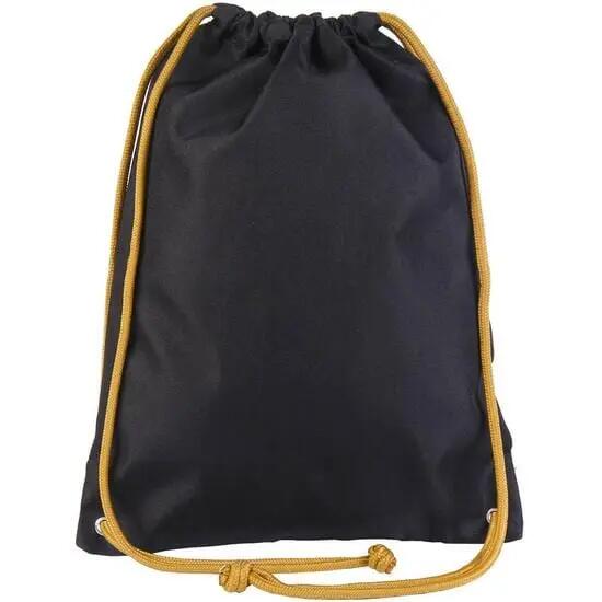 Zaino con coulisse per bambini di Harry Potter a tema Hogwarts, nero 2/4