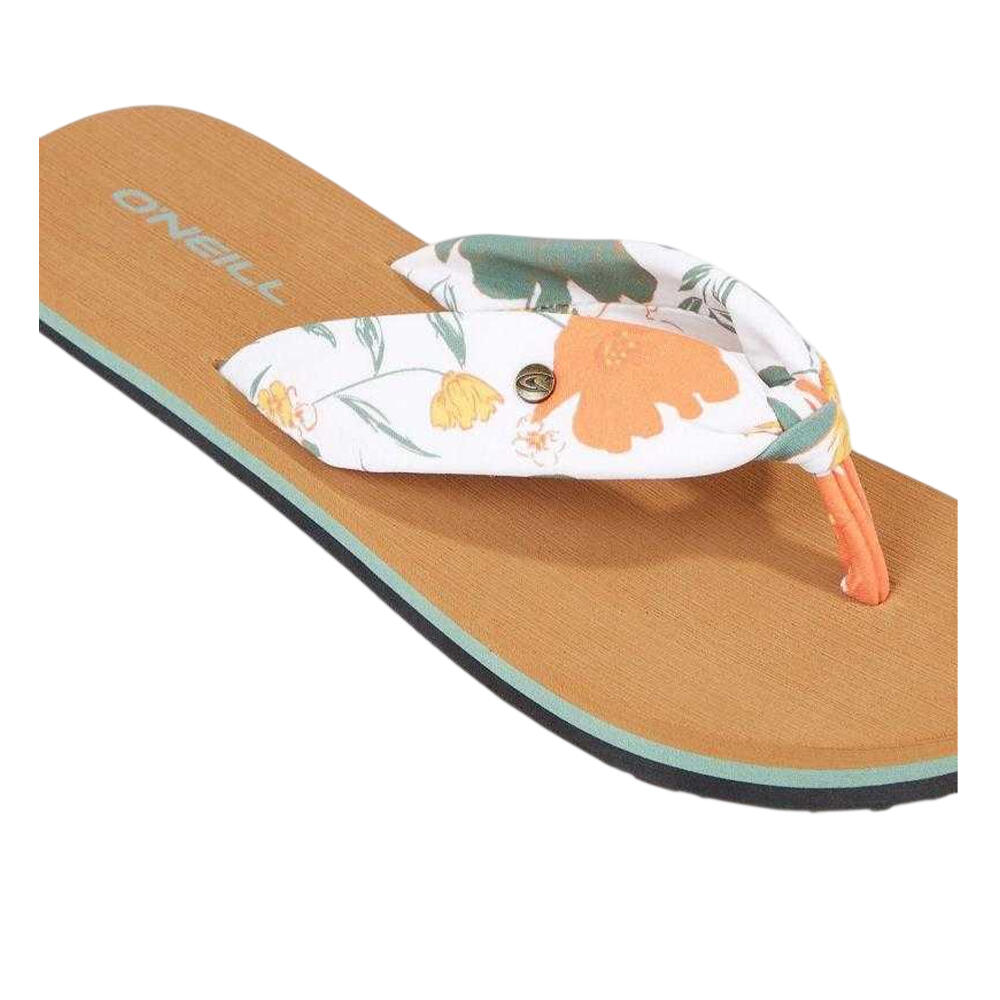 Infradito FlorealeDonna Birkenstock Ditsy Sun Bloom Bianco 3/4