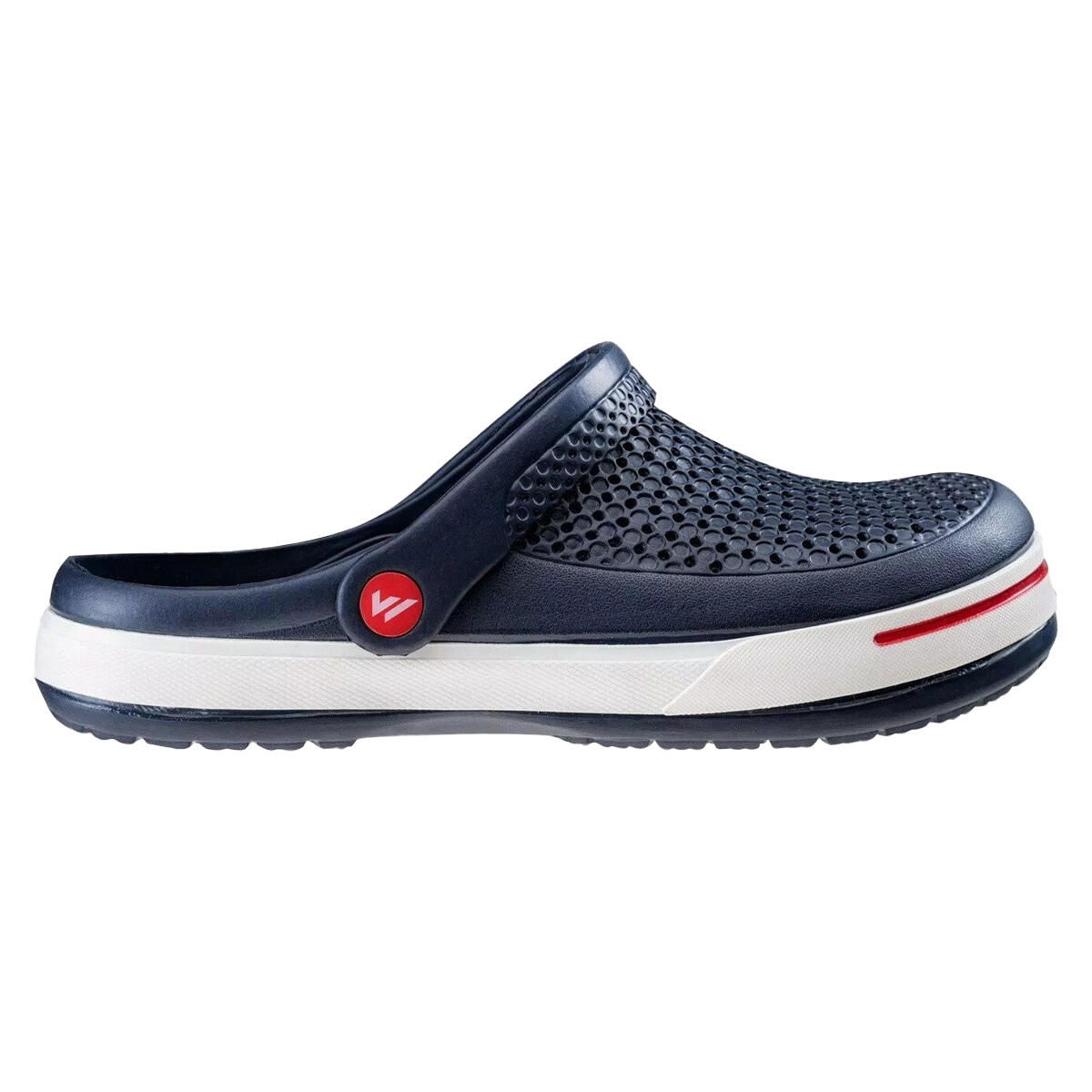 Sandales JEREMI Homme (Bleu Marine / Rouge / Blanc) 3/4
