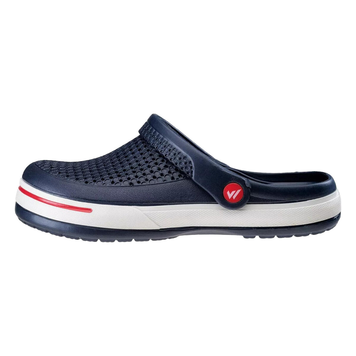 Sandales JEREMI Homme (Bleu Marine / Rouge / Blanc) 2/4