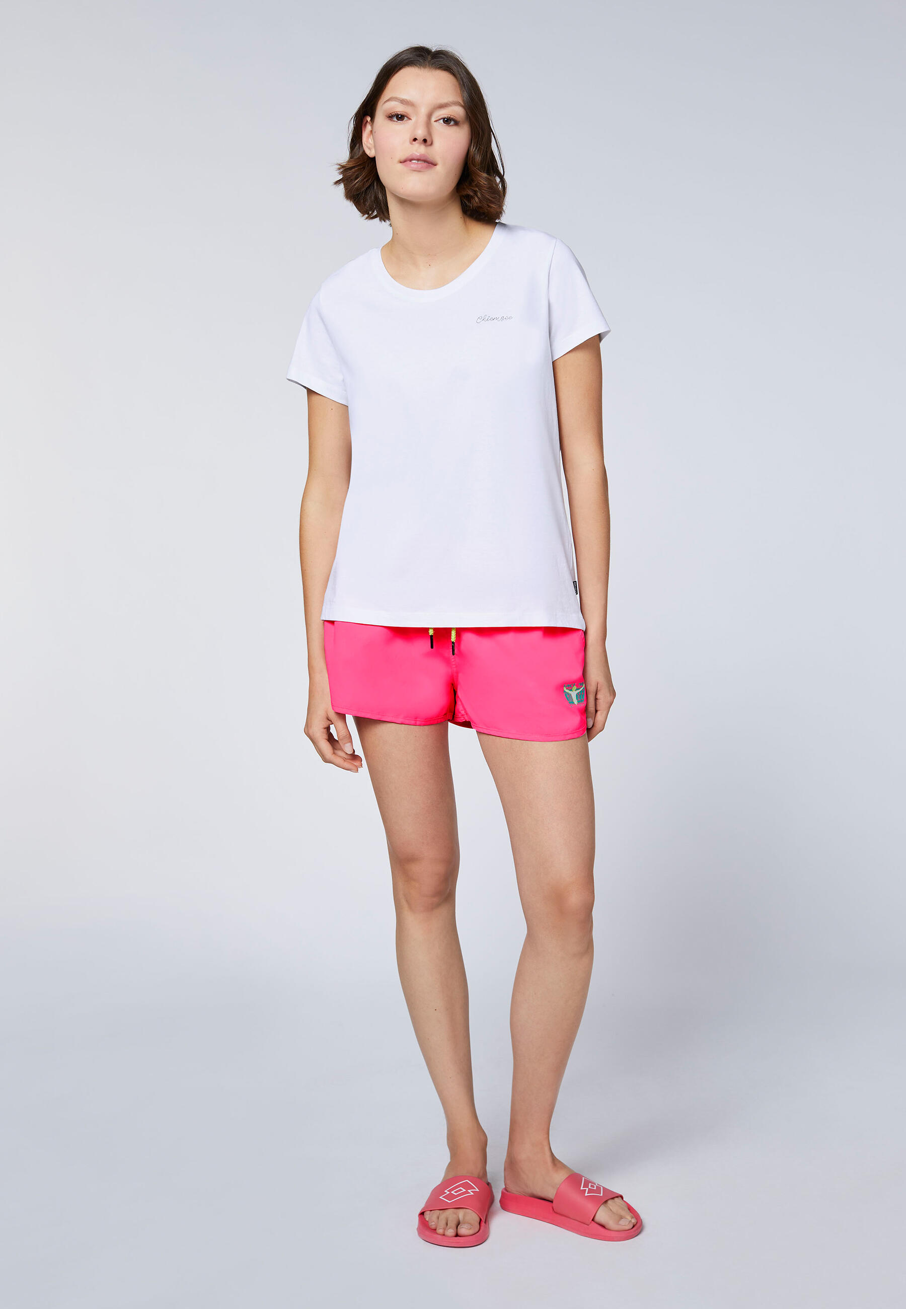 Badeshorts mit Print am Bein 5/7