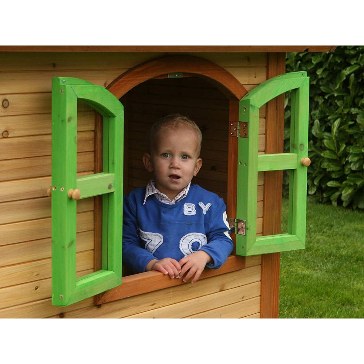 AXI Cabane enfant MILAN Brun vert 4/4