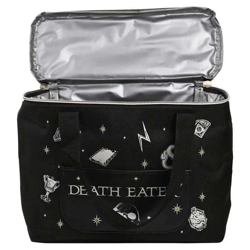 Bolsa Portameriendas Infantil Harry Potter Death Eater con Forro Aislante Negra 2/5