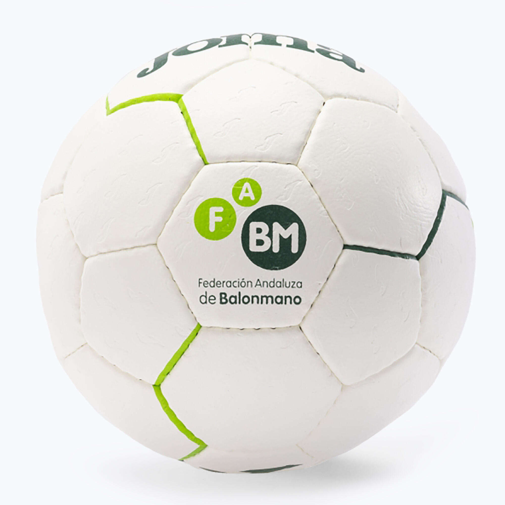 Ballon de handball Joma Fed Balonmano Andaluza blanc/vert taille 1 3/5
