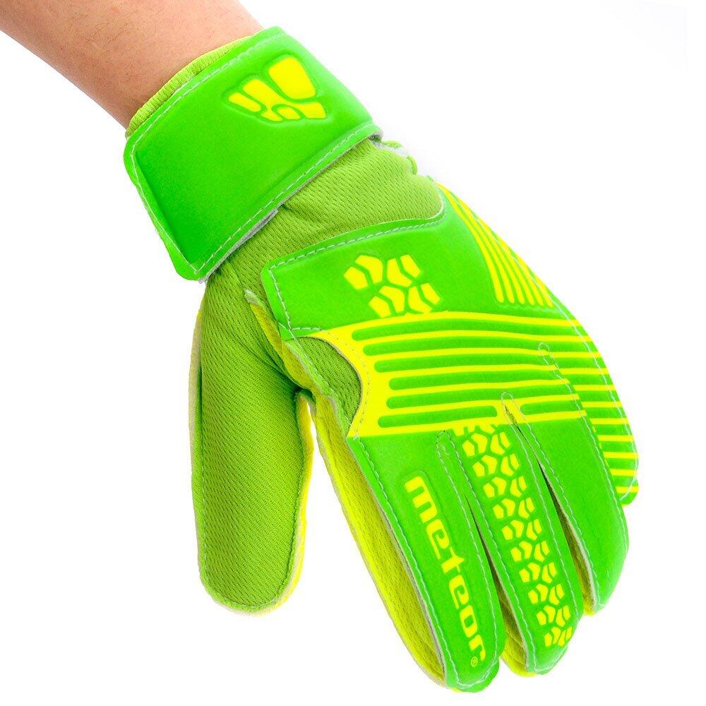 Guanti Da Portiere Adulto Unisex Meteor Catch Verde Giallo 6/6
