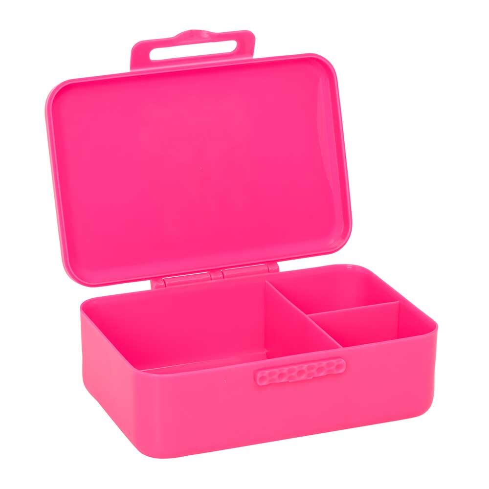 Fiambrera Infantil K-Pop Demon Hunters 850 ml con 3 Compartimentos Rosa 4/4