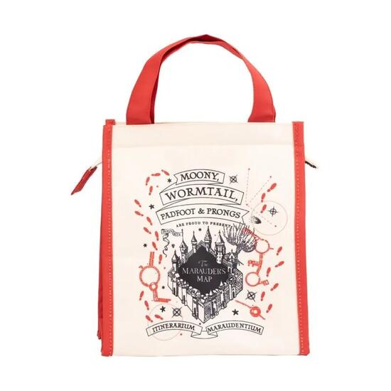 Sac à goûter Harry Potter pour enfants avec doublure isotherme - Rouge