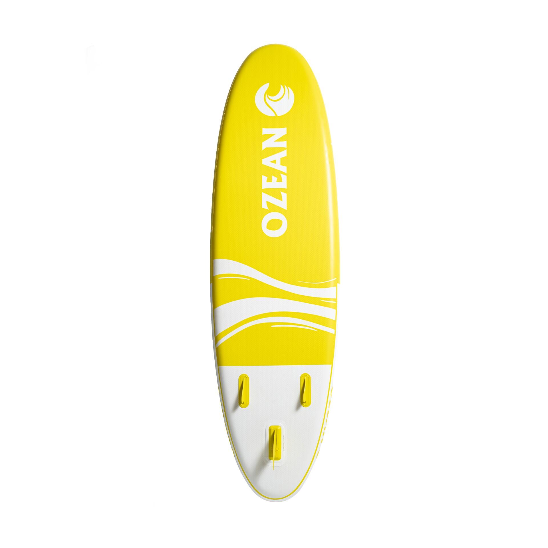 Prancha SUP OZEAN 320 cm insuflável com 11 acessórios, até 160 kg, Amarelo 3/8