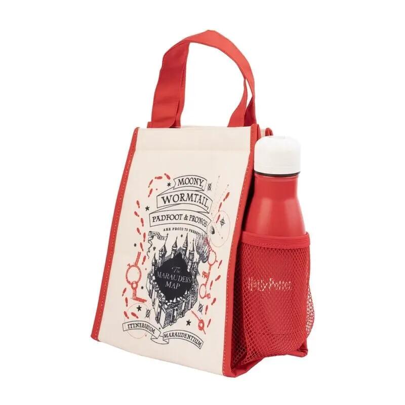 Sac à goûter Harry Potter pour enfants avec doublure isotherme - Rouge 4/4