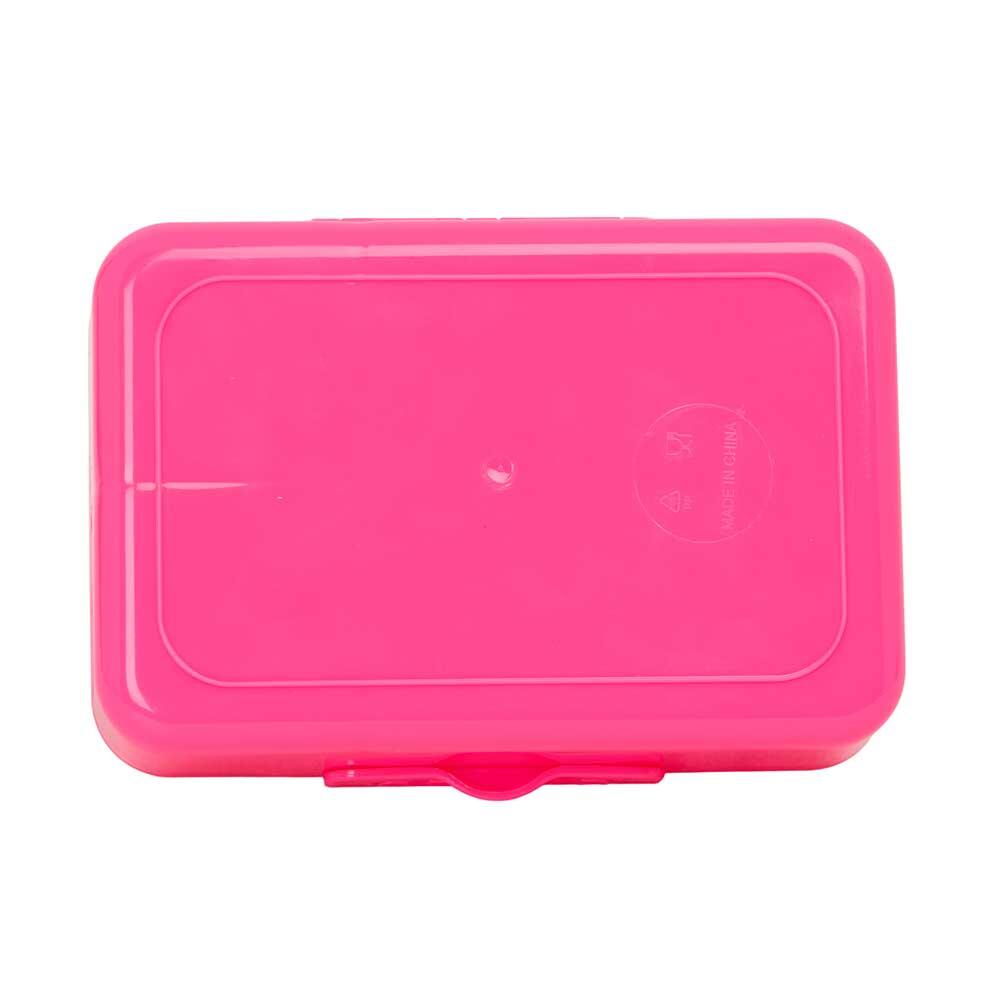 Fiambrera Infantil K-Pop Demon Hunters 850 ml con 3 Compartimentos Rosa 2/4