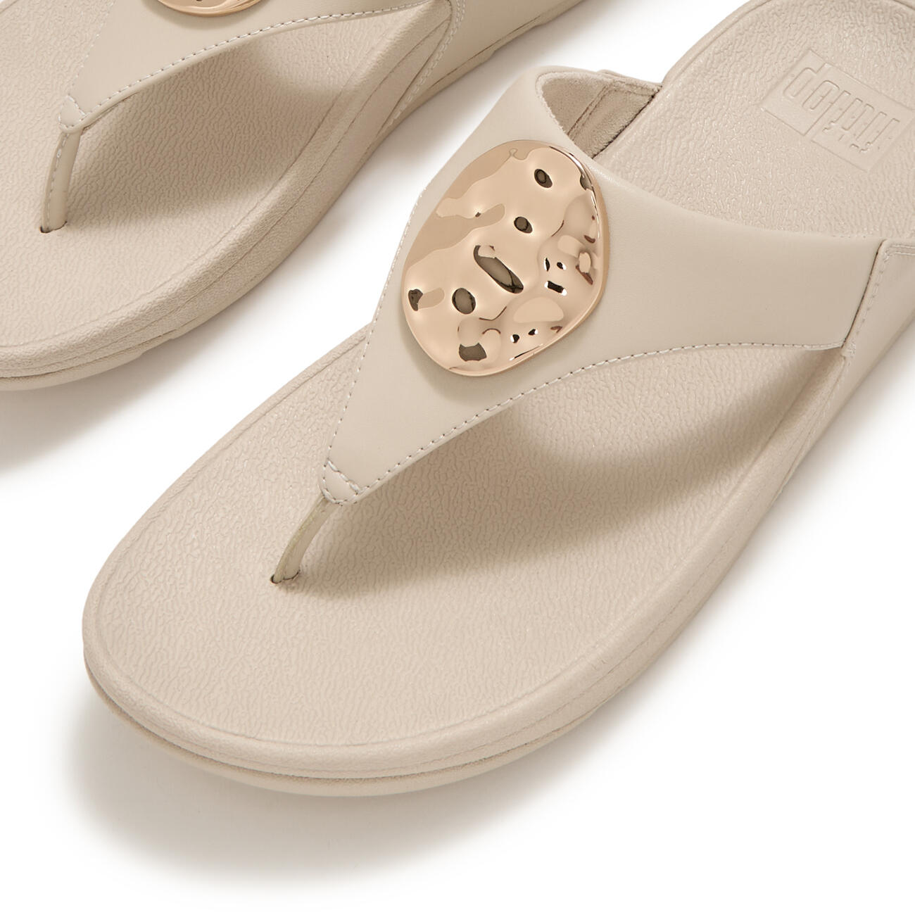FITFLOP Lulu Adornment Teenslippers  BEIGE 39 3/7