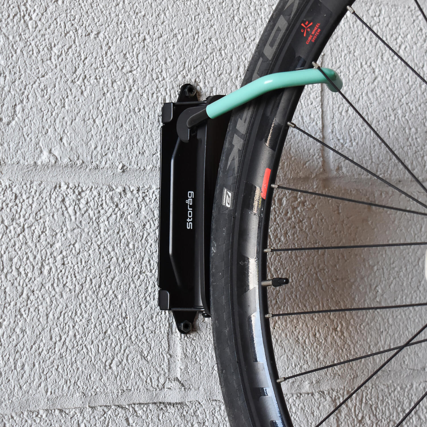 Support Vélo Vertical Mural Pivotant 5/7