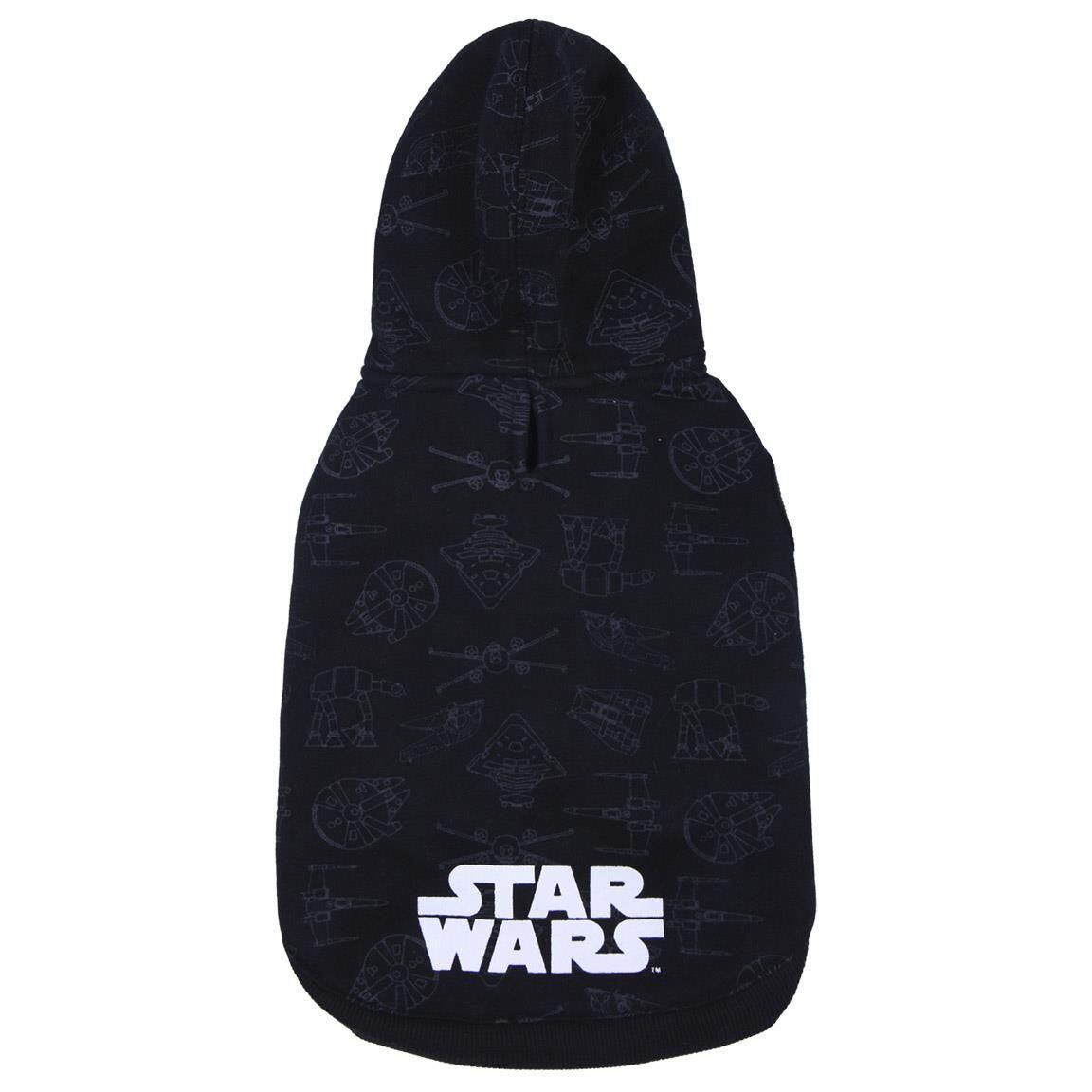 Felpa con cappuccio e stampa di Darth Vader di Star Wars, in cotone spazzolato 2/6