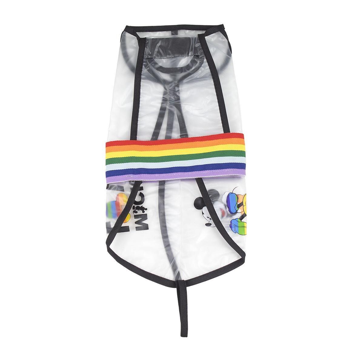 Imperméable pour chien Mickey Mouse, ajustable par velcro, transparent 3/7