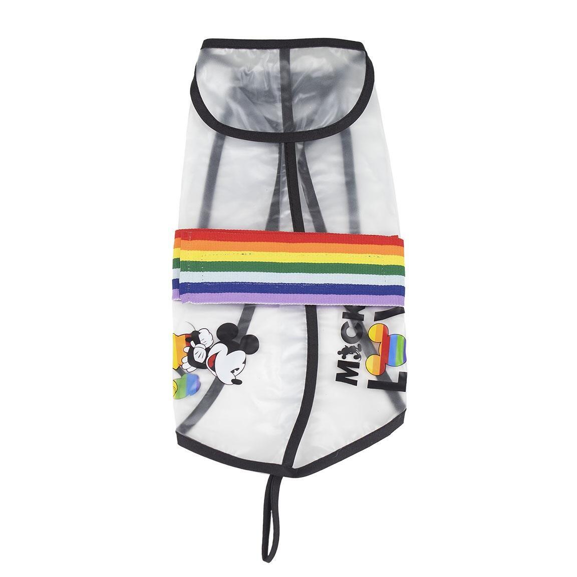 Imperméable pour chien Mickey Mouse, ajustable par velcro, transparent 2/7