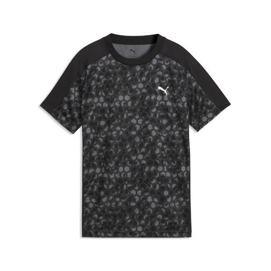 Train All Day Essentials Bedrucktes T-Shirt Jungen PUMA