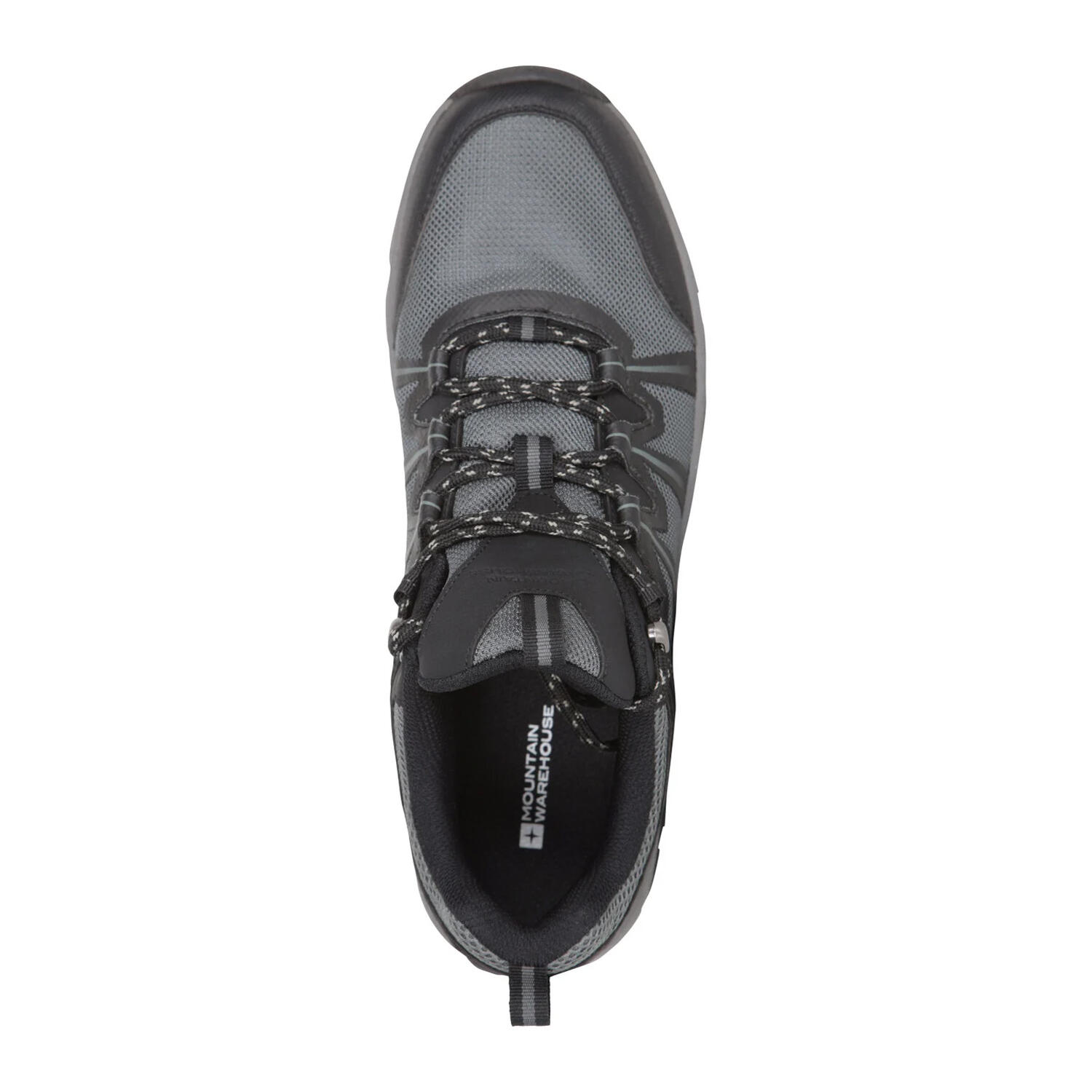 Chaussures De Marche Bicolores À Lacets LOMOND Homme (Noir) 4/4