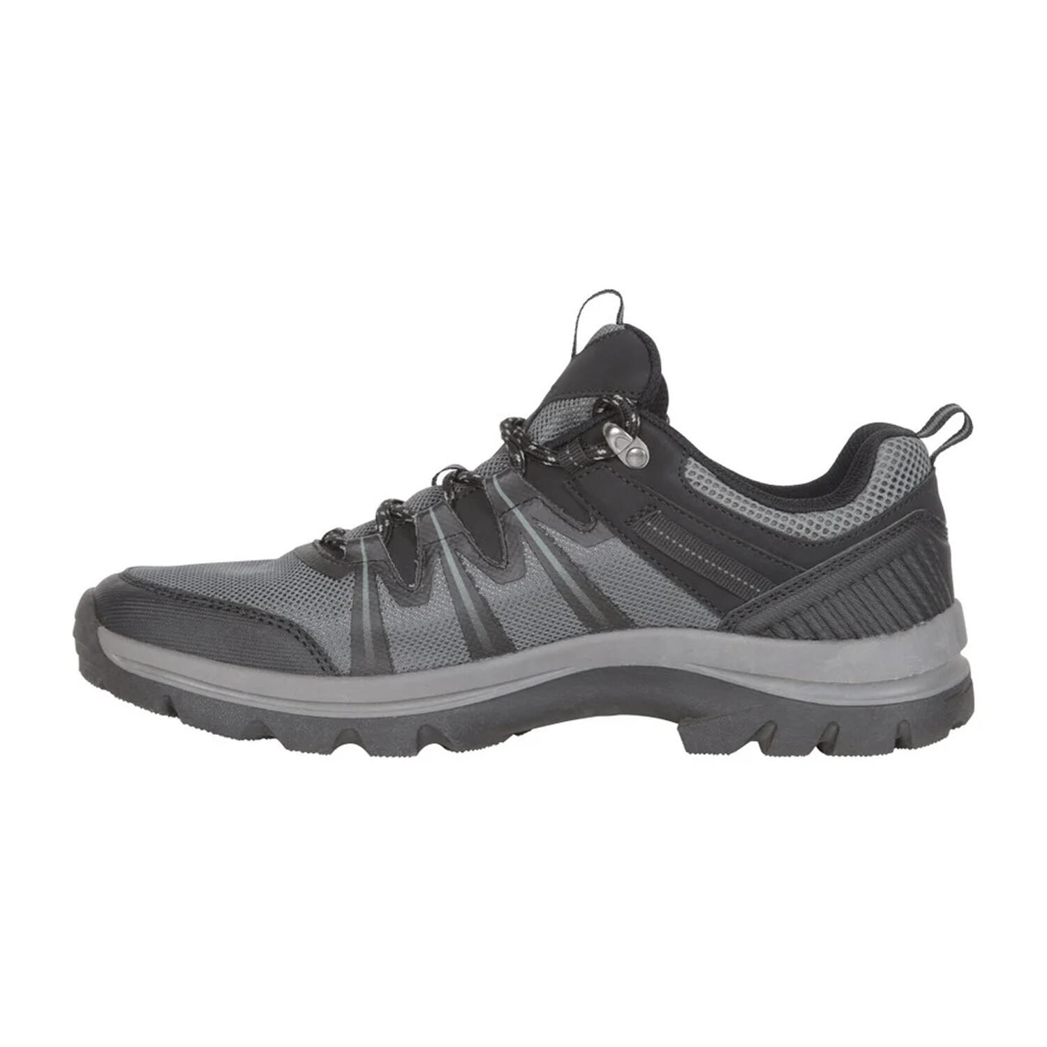 Chaussures De Marche Bicolores À Lacets LOMOND Homme (Noir) 3/4