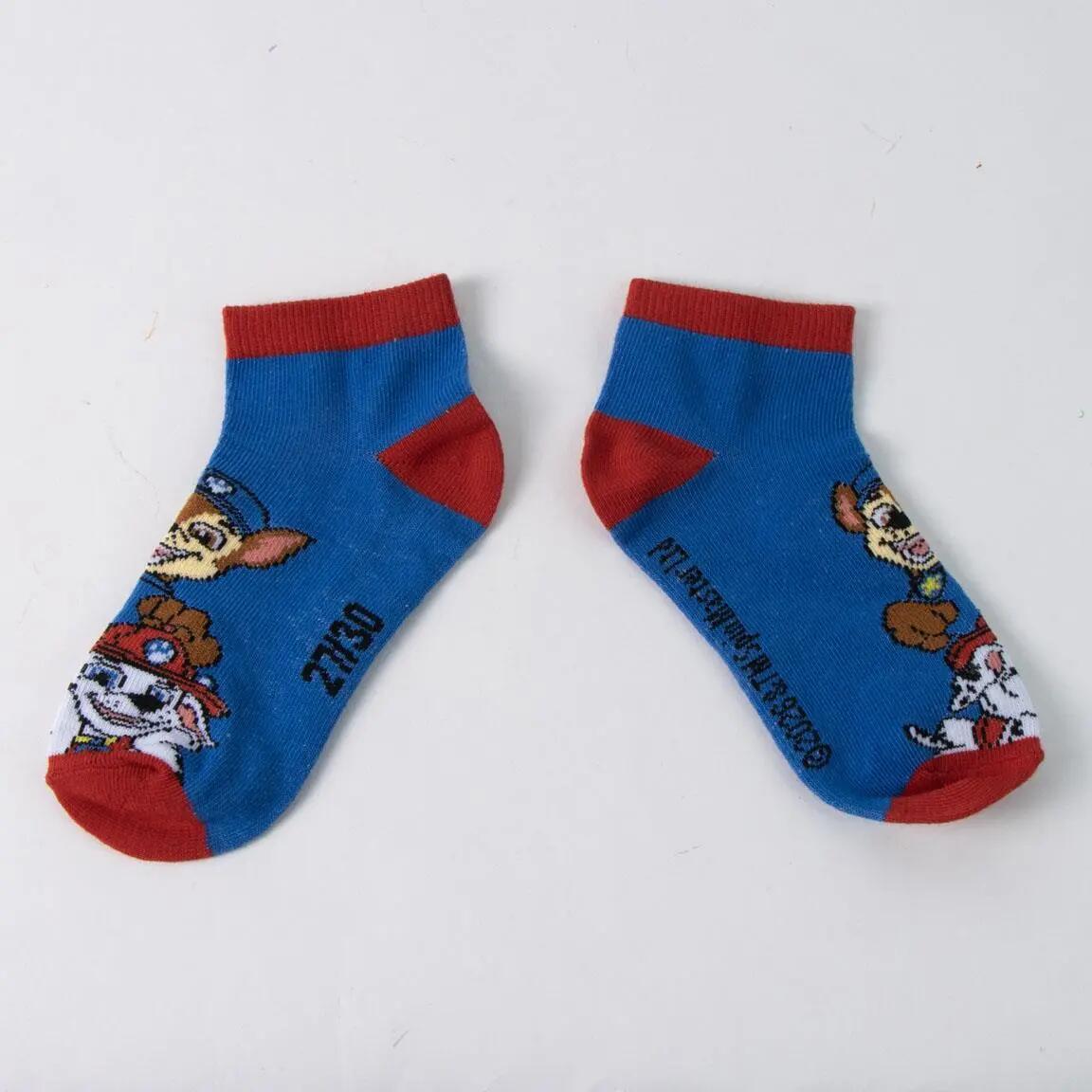 Pack de Calcetines Tobilleros Infantil PAW Patrol de Algodón Multicolor 5/7