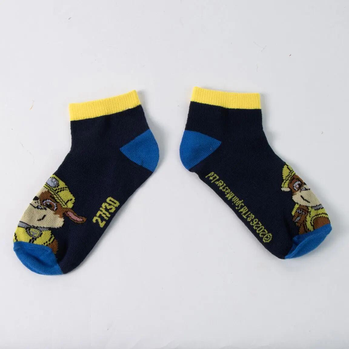 Pack de Calcetines Tobilleros Infantil PAW Patrol de Algodón Multicolor 4/7