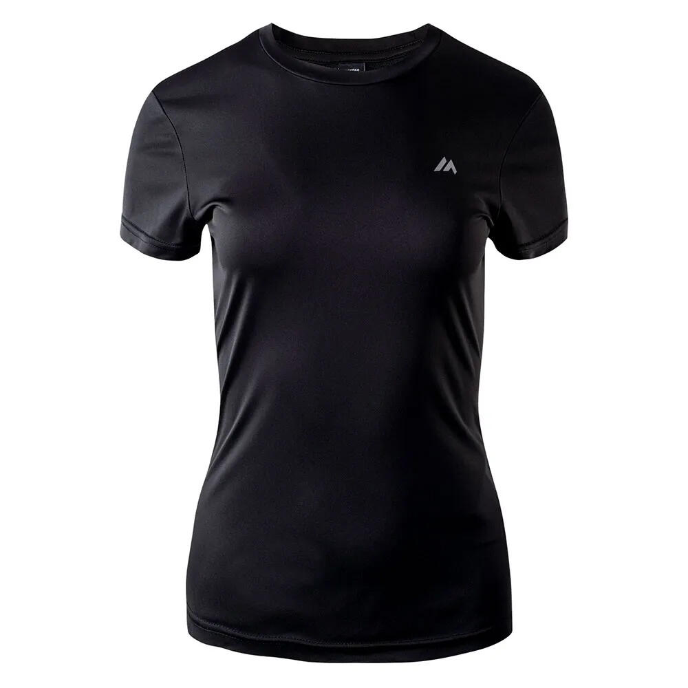Womens/Ladies Bisic ShortSleeved TShirt (Black)
