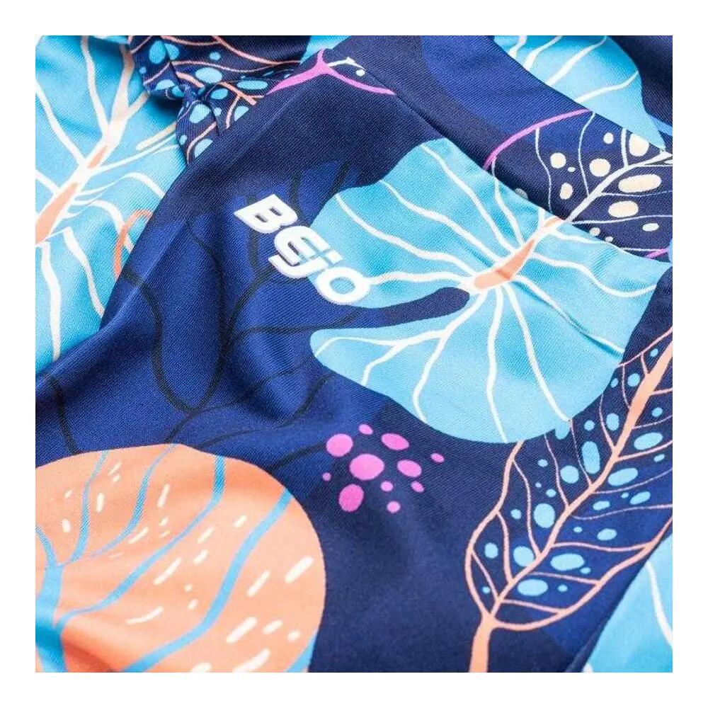 Legging Motif/style Feuilles PIKE Fille (Bleu Marine Foncé) 4/4