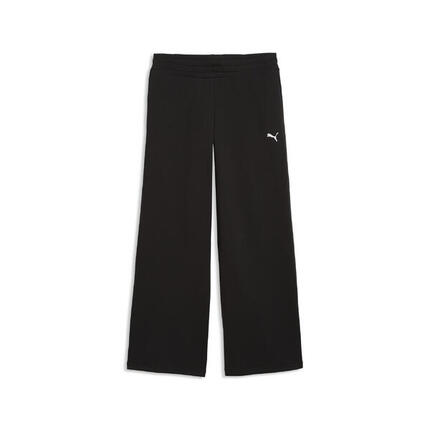 Essentials Cat Fleece Hose mit weitem Bein Damen PUMA