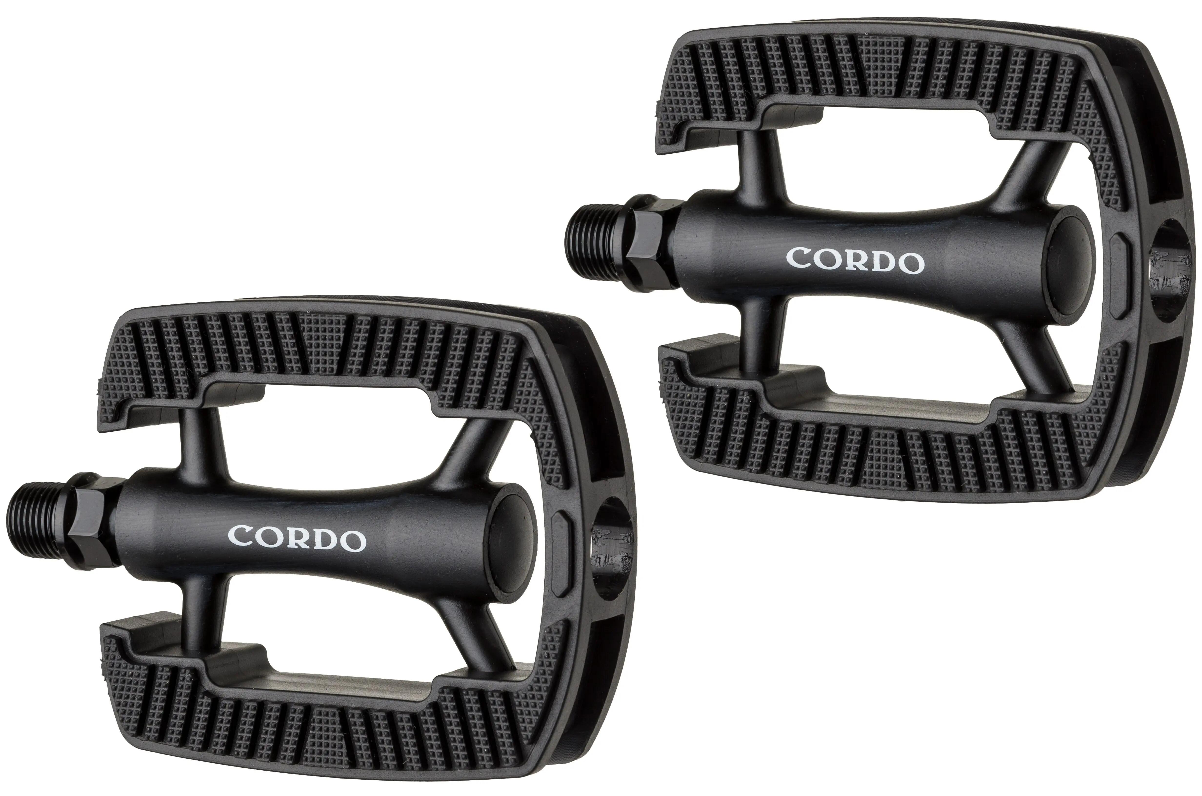 Pedale bicicletă Nonslip DeLuxe antiderapante negre