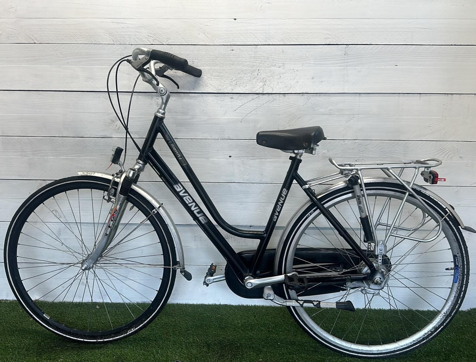 Avenue stadsfiets bike, zwart 3/3