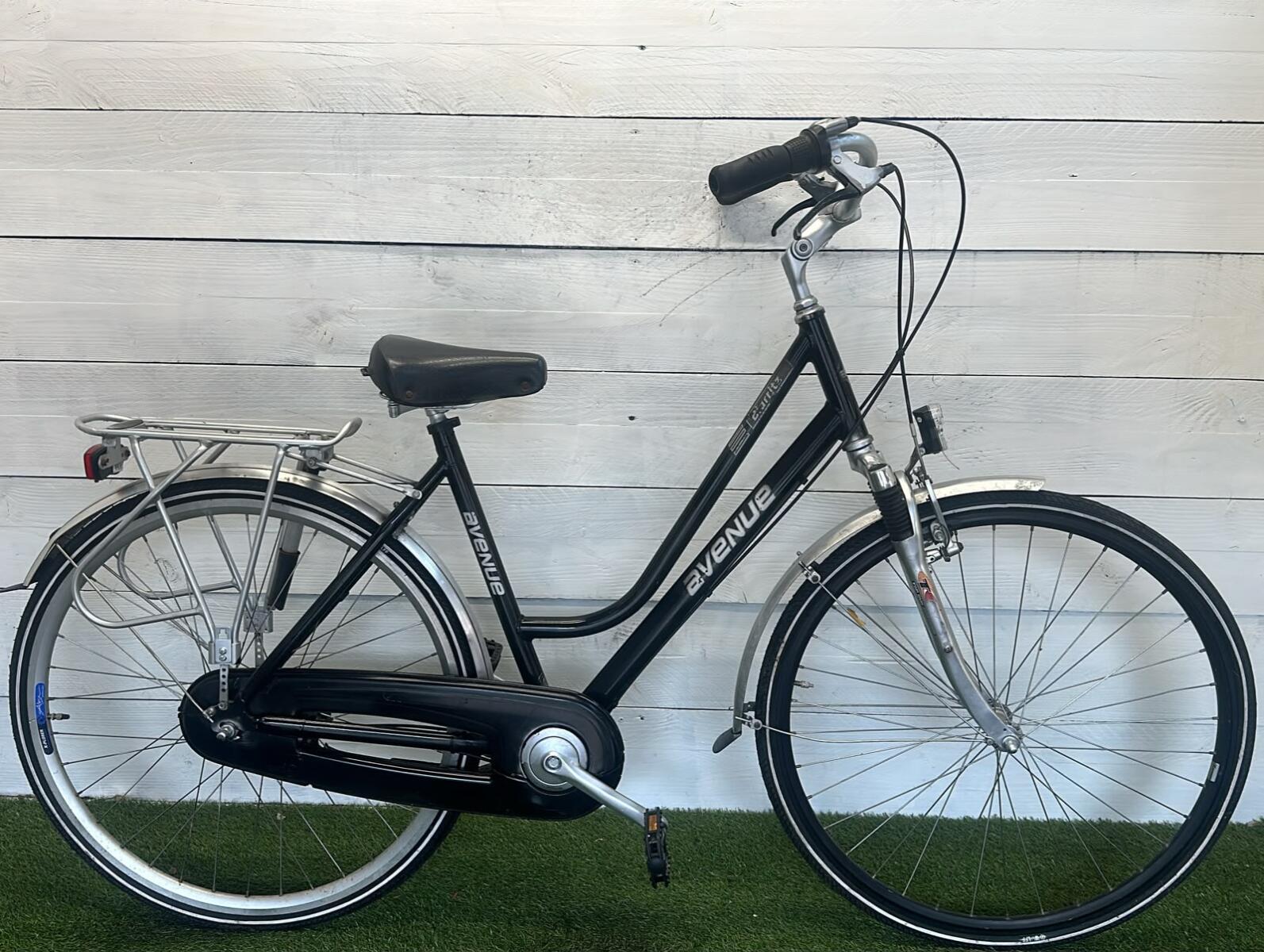 Avenue stadsfiets bike, zwart 2/3