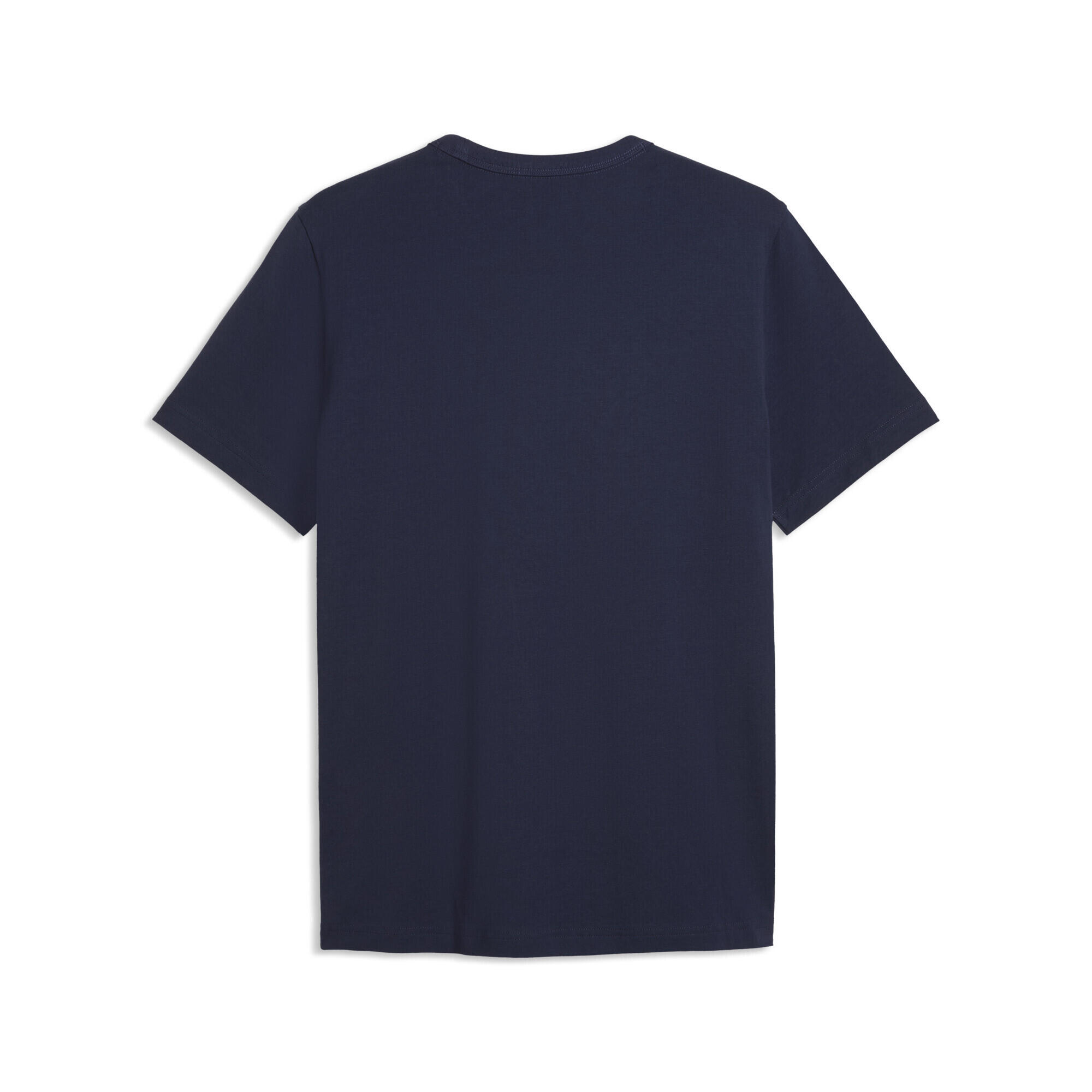 T-shirt homem gola redonda logo Essenciais Elevated PUMA 5/5